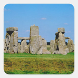 Pegatina Cuadrada Europa, Reino Unido, Inglaterra, Wiltshire,