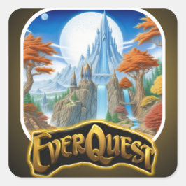 Pegatina Cuadrada Everquest