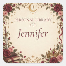 Ex libris personalizado de Romantasy