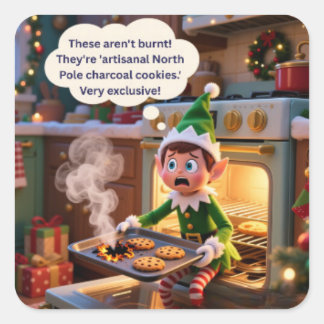 Pegatina Cuadrada Exclusive Holiday Edition!