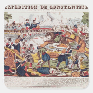 Pegatina Cuadrada Expedición en Constantina