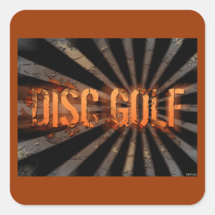 Pegatina Cuadrada Explosión gruesa