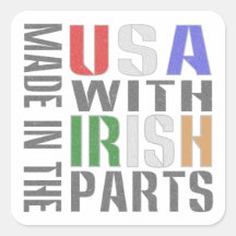 Fabricado en Estados Unidos piezas irlandesas