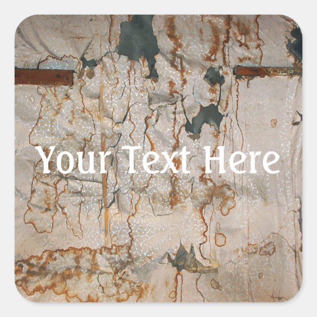 Pegatina Cuadrada Falln Seted Elegance (Anverso)