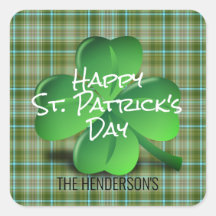 Familia del Día Verde Irlandés del Shamrock St Pat