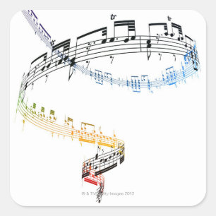 Pegatina Cuadrada Fanataisie (Opus 7) 2