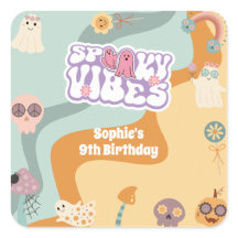 Fantasía vibración retro vintage cumpleaños de niñ