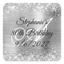 Faux Silver Purpurina y Relieve metalizado 80 cump