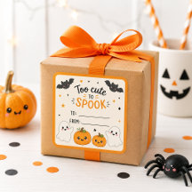 Favor de Halloween Demasiado Lindo para Asustar