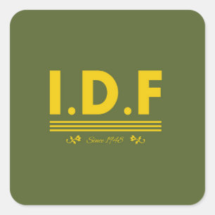 Pegatina Cuadrada FDI Desde 1948.
