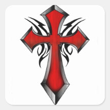 Fe, religión, cruz tribal, Cristo, cristiano