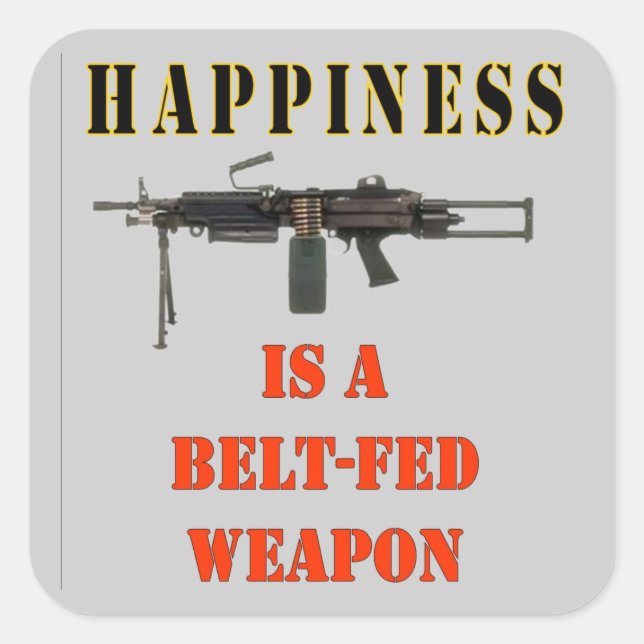 PEGATINA CUADRADA FELICIDAD (Anverso)