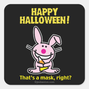 Pegatina Cuadrada ¡Feliz Halloween!