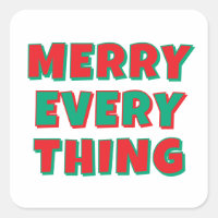 Feliz Navidad Clásico Único Minimalista Sencillo