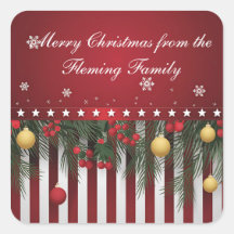 Feliz Navidad desde (tu familia)