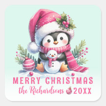 Feliz Navidad, leche de pingüino y Personalizado r