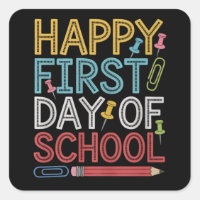 Feliz Primer Día De Escuela De Vuelta A La Escuela