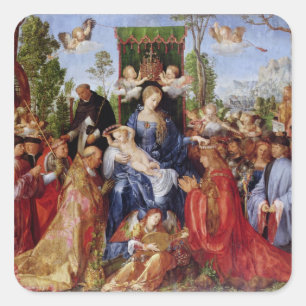Pegatina Cuadrada Festival del Rosario, 1506