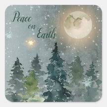 Festividad de Navidades de acuarela moderna por la