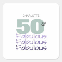 Fiesta de cumpleaños cincuenta y fabulosa