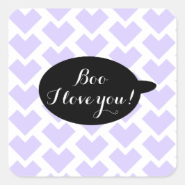 Pegatina Cuadrada Fiesta de Halloween