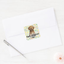 Fiesta de Primer Cumpleaños del Goldendoodle Verde