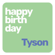 fiesta feliz cumpleaños mínimo marrón verde