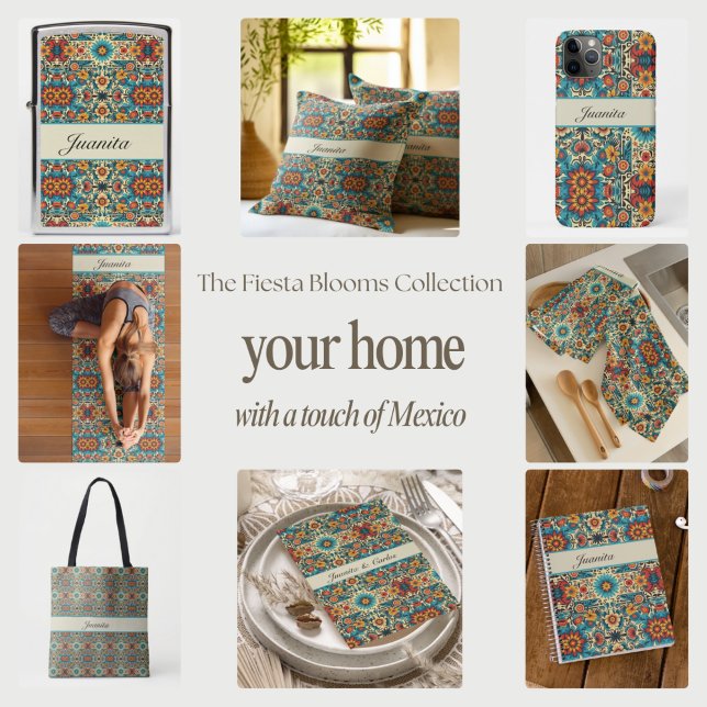 Pegatina Cuadrada Fiesta florece, personalizable (Subido por el creador)