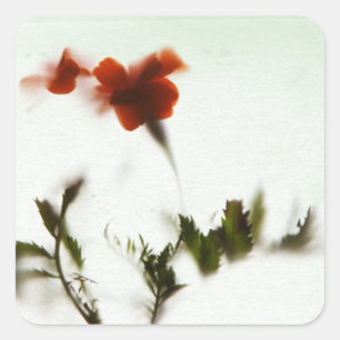 Pegatina Cuadrada Finalmente la primavera!