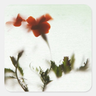 Pegatina Cuadrada Finalmente la primavera!