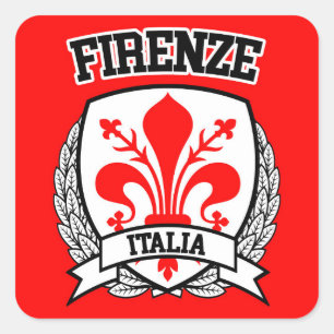Pegatina Cuadrada Firenze