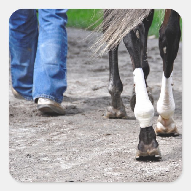 Pegatina Cuadrada Fleetto (Anverso)