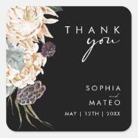 Floral blanca | Black Gracias Boda