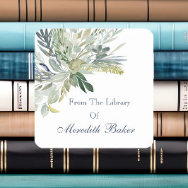 Pegatina Cuadrada Folleto de Woodland