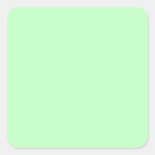 Pegatina Cuadrada Fondo de color del Pastel verde azul Eggshell