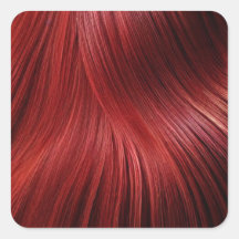 Fondo del cabello rojo