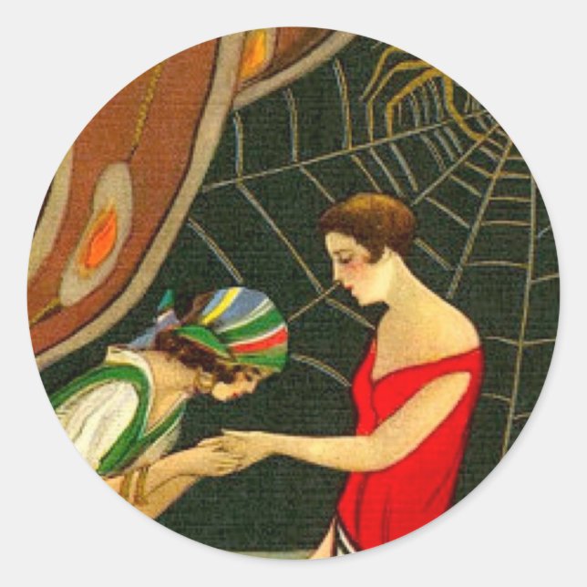 Pegatina Cuadrada Fortuneteller (Anverso)