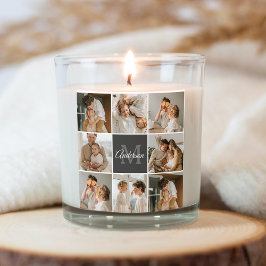 Pegatina Cuadrada Foto de colección familiar moderna y regalo person