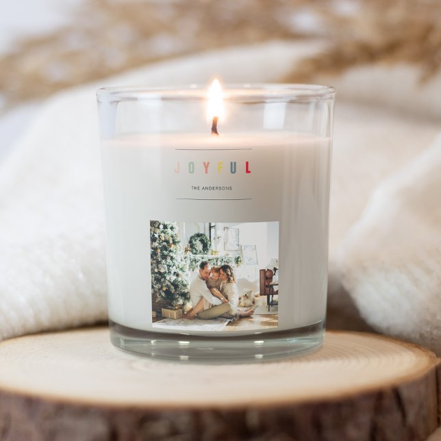 Pegatina Cuadrada Foto de Navidades modernos simples | Fiestas alegr (Subido por el creador)