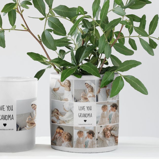 Pegatina Cuadrada Fotografía de colección moderna Ama a tu abuela Me (Subido por el creador)