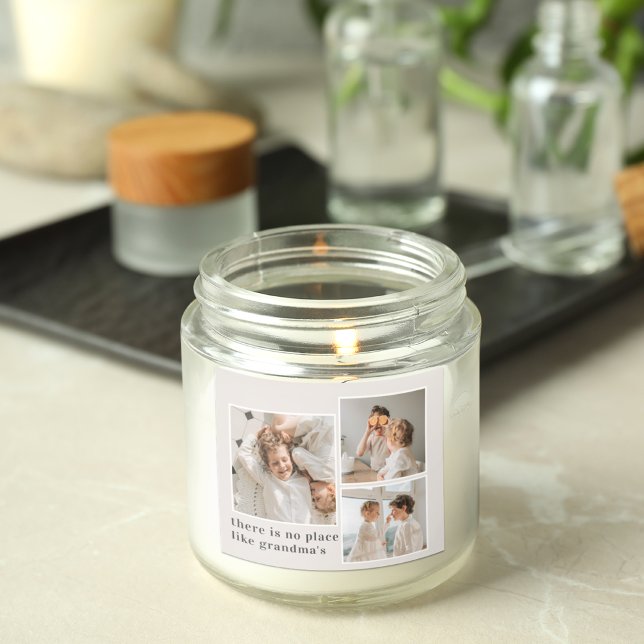 Pegatina Cuadrada Fotografía de grupo y mejor regalo de abuela de ci (Subido por el creador)