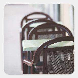 Pegatina Cuadrada FRANCIA, Alpes franceses (Alta Saboya), ANNECY: