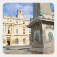 Francia, Arles, Provenza, Plaza de la