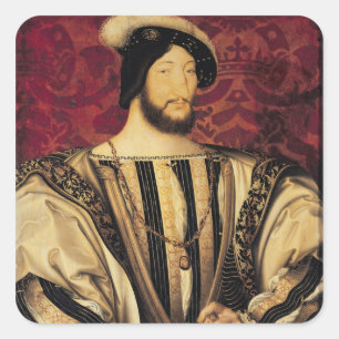 Pegatina Cuadrada Francois I