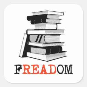 PEGATINA CUADRADA FREADOM