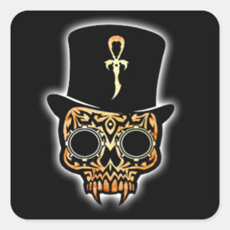 Pegatina Cuadrada Fred Samedi