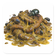 Frenesí alimenticio del escarabajo pelotero resbal