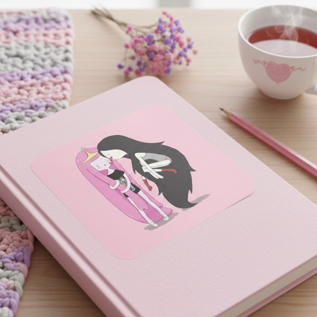 Pegatina Cuadrada Friends (Subido por el creador)