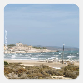 Pegatina Cuadrada Fuerteventura