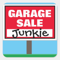 Funny Garage Sale Junkie